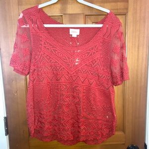 Anthropologie Deletta top